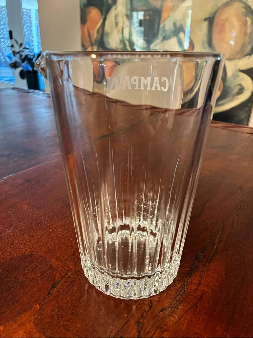 Campari Crystal Cocktail Mixing Carafe/Glass